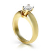0.55CT Emerald Cut Diamond Solitaire Ring , picture number 1