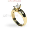 14KT Yellow Gold Radiant Cut Solitaire Ring , picture number 1