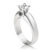0.35CT Princess Cut Diamond Solitaire Ring , picture number 1