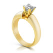 0.35CT Princess Cut Diamond Solitaire Ring , picture number 1