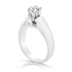 0.25CT Round Cut Diamond Solitaire Ring , picture number 1