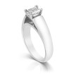 0.55CT Emerald Cut Diamond Solitaire Ring , picture number 1