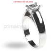 Platinum Emerald Cut Solitaire Ring , picture number 1