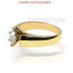 14KT Yellow Gold Marquise Cut Solitaire Ring , picture number 1