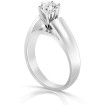 0.80CT Round Cut Diamond Solitaire Ring , picture number 1