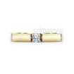 14KT Yellow Gold/1.50CT Round Cut Diamonds Tennis Bracelet , picture number 1