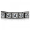 Tennis Bracelet In 14KT White Gold and 4.00CT Round Cut Diamonds , picture number 1