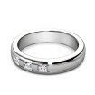 0.25CT Princess Cut Diamond Wedding Band , picture number 2