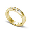 0.25CT Princess Cut Diamond Wedding Band , picture number 1