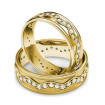 2.50CT Round Cut Diamonds Wedding Set In 14KT Yellow Gold , picture number 1