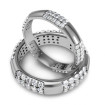 2.50CT Diamonds Studded In 14KT White Gold Wedding Set , picture number 0