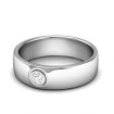 0.30CT Round Cut Diamonds Wedding Band , picture number 2