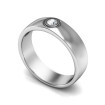 0.30CT Round Cut Diamonds Wedding Band , picture number 1