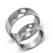 1.00CT Round Diamonds Cut Wedding Set In 18KT White Gold , picture number 1