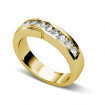 0.65CT Round Cut Diamonds Men's Wedding Band , picture number 2