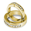 1.05CT Diamonds Wedding Set In 14KT Yellow Gold , picture number 2