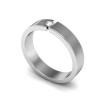 0.15CT Round Cut Diamond Wedding Band , picture number 1