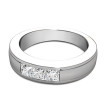 0.60CT Princess Cut Diamond Wedding Band , picture number 2