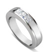 0.60CT Princess Cut Diamond Wedding Band , picture number 1