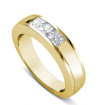 0.60CT Princess Cut Diamond Wedding Band , picture number 1