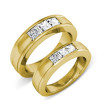 1.50CT Diamonds Wedding Set In 14KT Yellow Gold , picture number 1