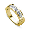 0.60CT Round Cut Diamonds Men's Wedding Band , picture number 2
