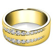 0.80CT Round Cut Diamonds Men's Wedding Band , picture number 1