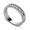 0.55CT Round Cut Diamonds Men's Wedding Band , picture number 2