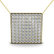 18KT Yellow Gold Diamond Pendant with 0.85CT Round Cut Diamonds Of I-J Color and VS2-SI1 Clarity. , picture number 0