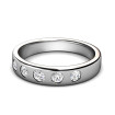 0.75CT Round Cut Diamonds Men's Wedding Band , picture number 1