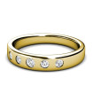 Round Cut 0.65CT Diamond Wedding Band , picture number 1