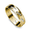 0.45CT Round Cut Diamonds Men's Wedding Band , picture number 2