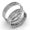 1.10CT Round Cut Wedding Set with 14KT White Gold , picture number 2