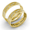 1.10CT Round Cut Wedding Set with 14KT Yellow Gold , picture number 0