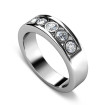 0.65CT Round Cut Diamonds Men's Wedding Band , picture number 0