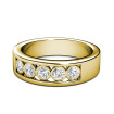 Round Cut 0.45CT Diamond Wedding Band , picture number 1