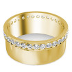 1.00CT Round Cut Diamonds Men's Wedding Band , picture number 1