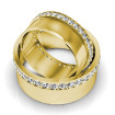1.75CT Round Cut Diamonds Wedding Set In 14KT Yellow Gold , picture number 1