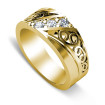 Round Cut Diamond Wedding Band - 0.15CT , picture number 2