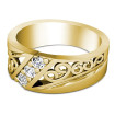 Round Cut Diamond Wedding Band - 0.15CT , picture number 1