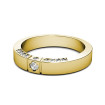 0.40CT Round Cut Diamond Wedding Band , picture number 1