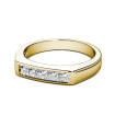 1.00CT Princess Cut Diamonds Men's Wedding Band , picture number 1