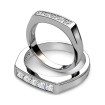 1.65CT Diamonds Princess Cut Wedding Set , picture number 1