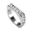 0.90CT Round Cut Diamond Wedding Band , picture number 0