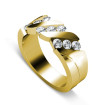 0.85CT Round Cut Diamonds Men's Wedding Band , picture number 0