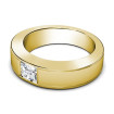 0.65CT Princess Cut Diamonds Men's Wedding Band , picture number 1
