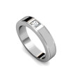 0.20CT Princess Cut Diamond Wedding Band , picture number 2