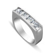 0.50CT Round Cut Diamond Wedding Band , picture number 0