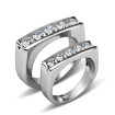 1.50CT Round Cut Diamonds and 14KT White Gold Wedding Set , picture number 0