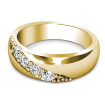 0.30CT Round Cut Diamonds Men's Wedding Band , picture number 1